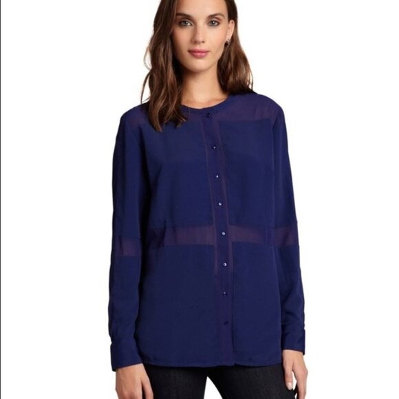 NWT W 118 Walter Baker Benjamin Blouse S Top - Picture 2 of 4